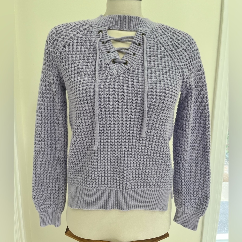 Alya lilac purple  knit women’s sweater size small
